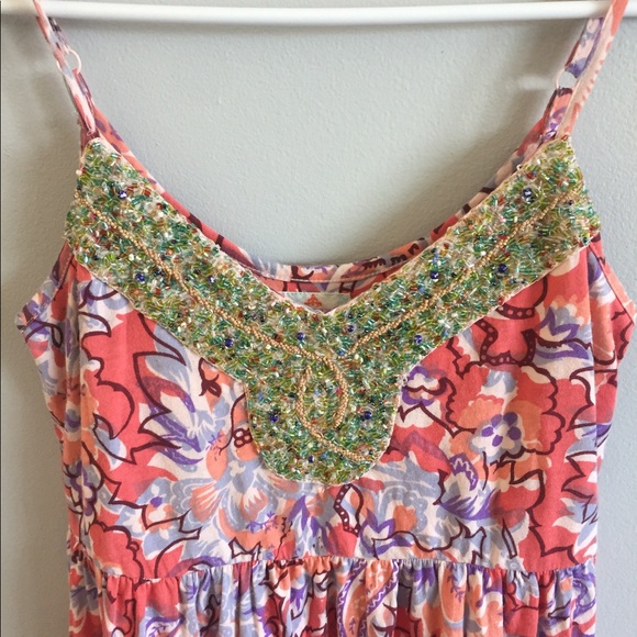 Free People beaded floral dress - Picture 3 of 8